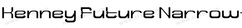 Kenney Future Narrow字体转换